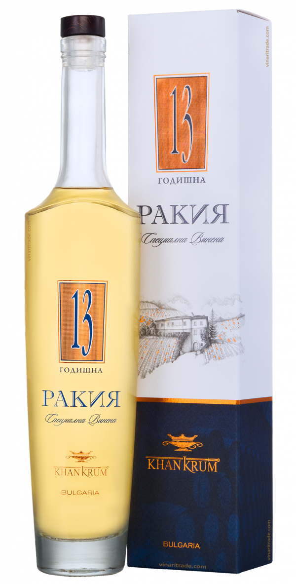 РАКИЯ ХАН КРУМ 13 ГОДИШНА 0.5Л 40%
